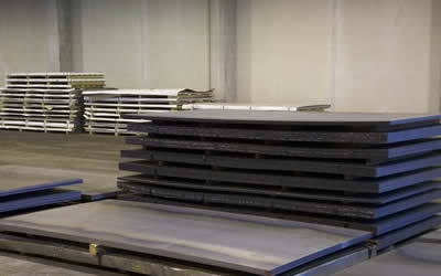 High temperature steel plates